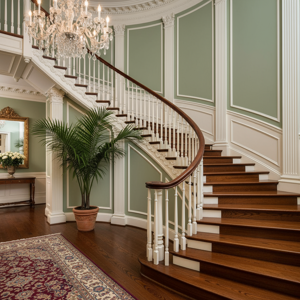 Staircase trim project